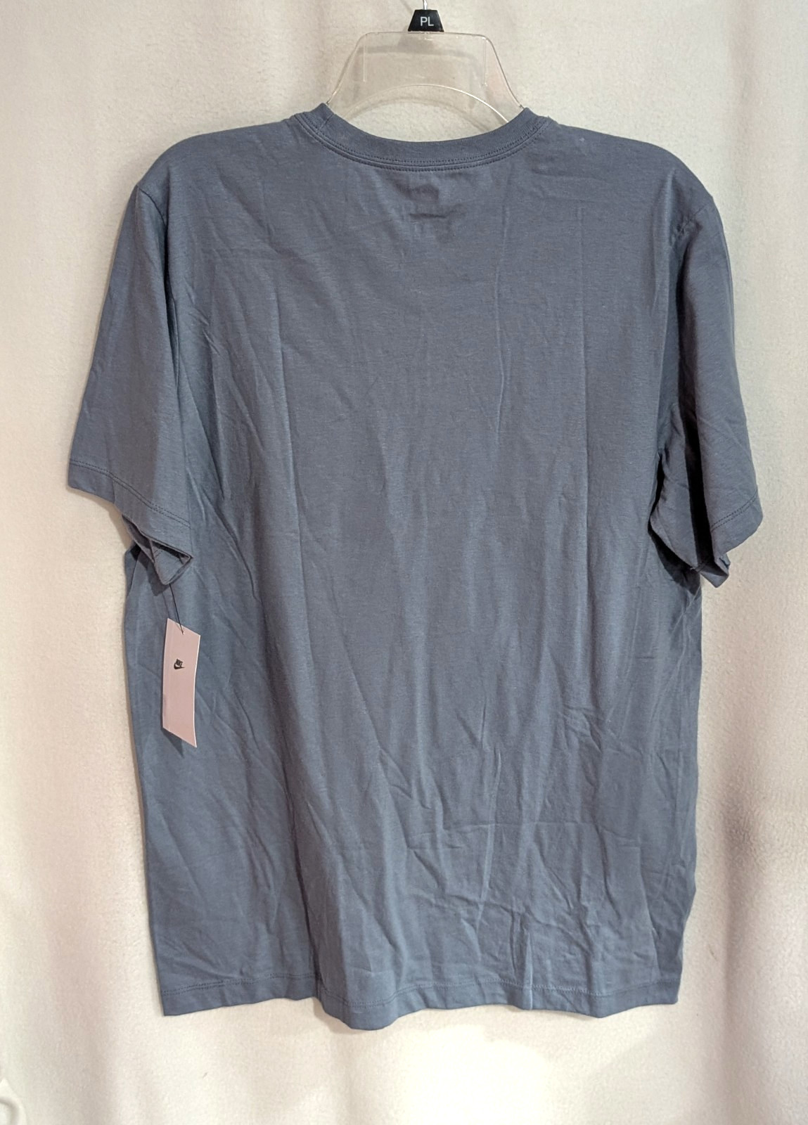 Nike Sportswear Men's Pale Blue Multi Swooshs Print T-Shirt (HV1651-493) Size M gallery