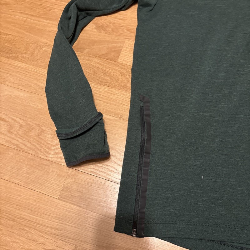 Nike Mens Therma-Fit Repel Element Long Sleeve Running Shirt XL Green 1/2 Zip gallery