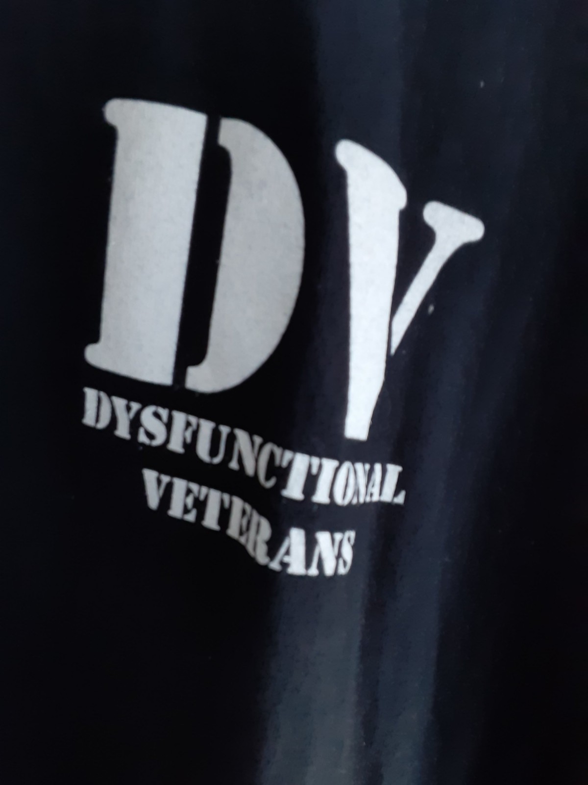 Military Humor Dysfunctional Veteran MADE N USA T-SHIRT 2XL Black FREE SHIPPING gallery