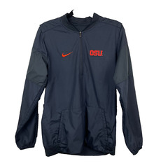 Nike Storm Fit Pullover S OU Oklahoma State Sooners Black 1/4 Quarter Zip