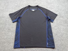 Adidas Shirt Mens Medium Black Short Sleeve Crew Neck Stay Cool Climacool