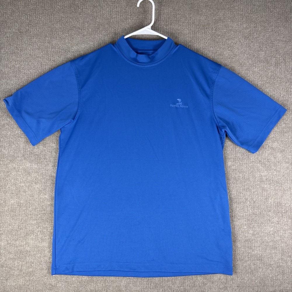 Pebble Beech Performance Tee Shirt Male Athletic Short Sleeve Size M Golf