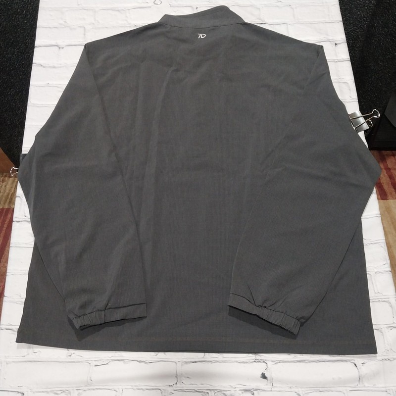 7 Diamonds Men's XL 1/4 Zip Pullover Oxygenate 1921 Logo Darl Gray gallery
