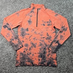 Lululemon Pullover Mens Small Tye Dye Metal Vent Tech Quarter Zip Performance