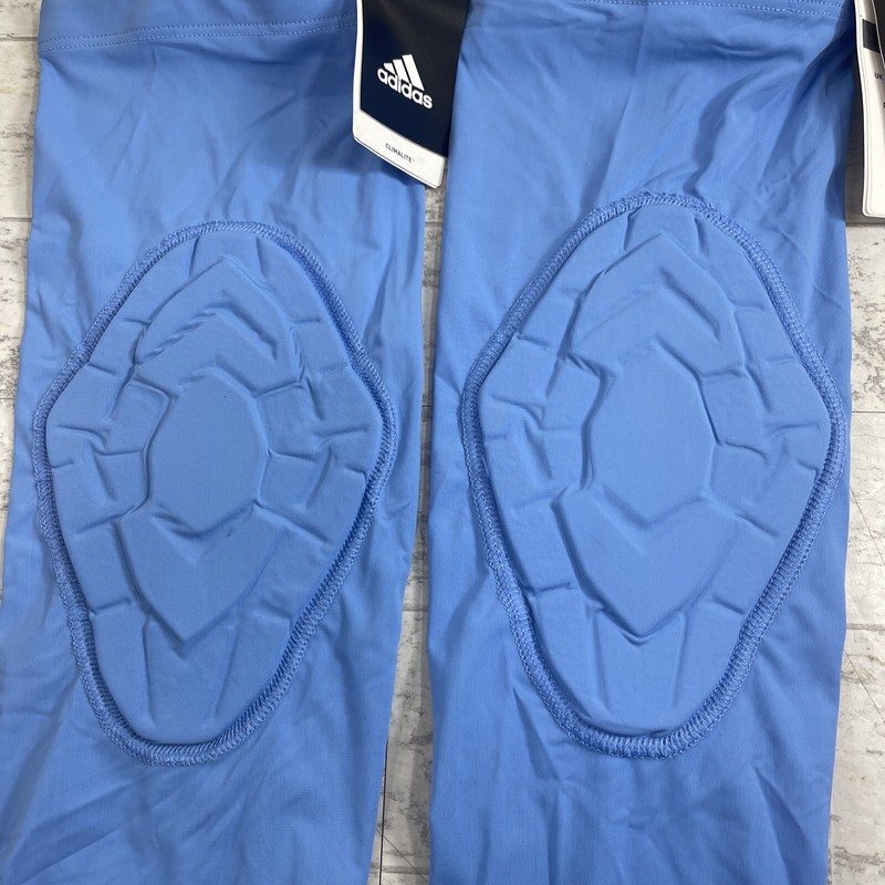 2x-NWT Adidas Techfit Padded Compression Arm Elbow Sleeve Powder Light Blue 2XLT gallery