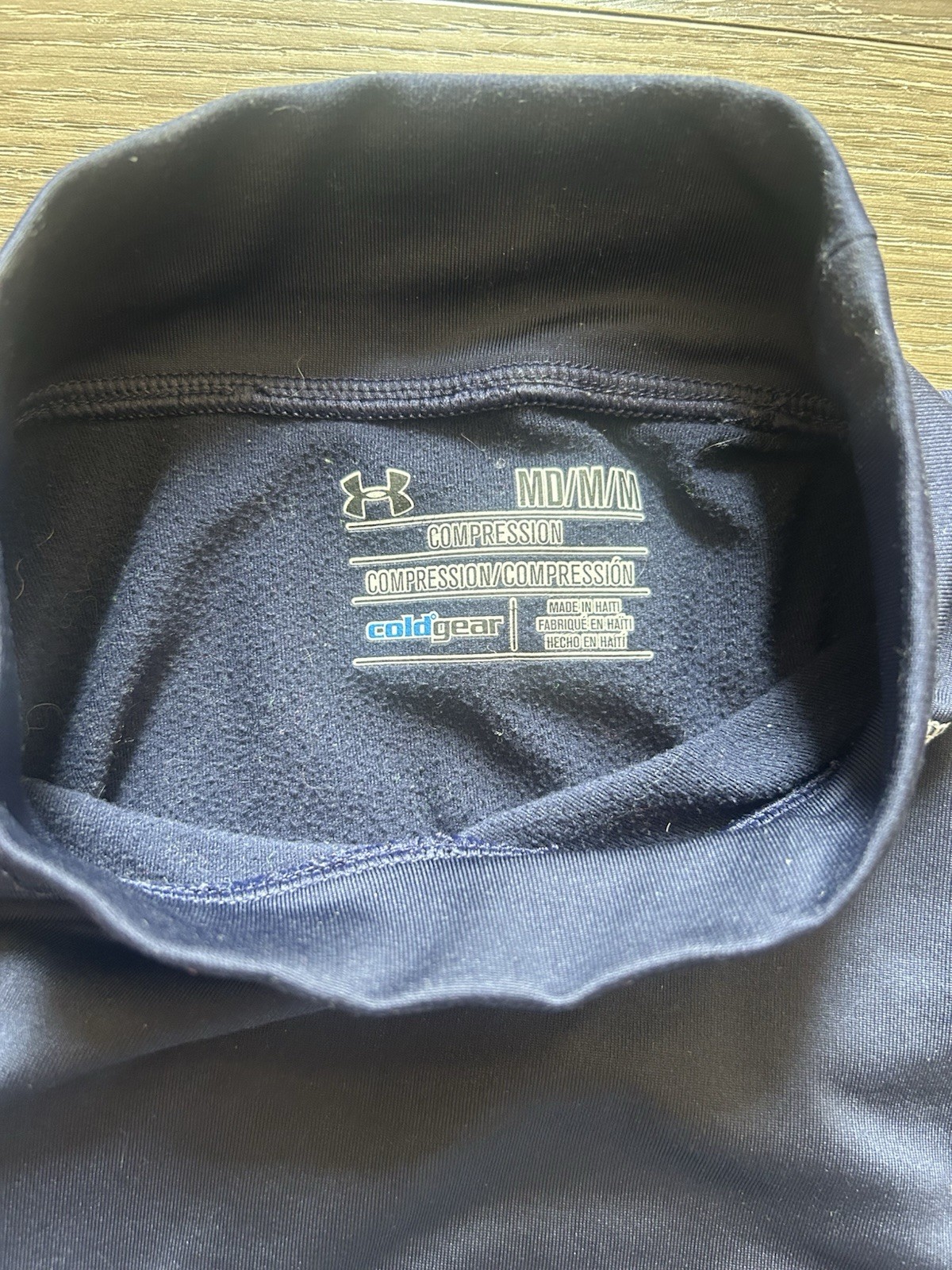 Under Armour ColdGear Compression LS Mock Turtleneck - Men's Medium - See Photo gallery