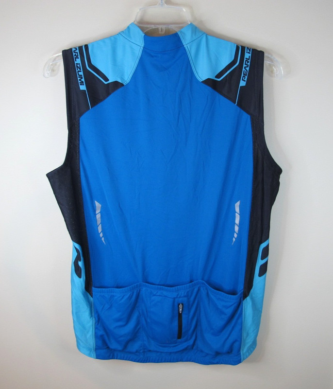 Pearl Izumi Elite Short Sleeve Cycling Jersey Men's XL Blue Stretch gallery