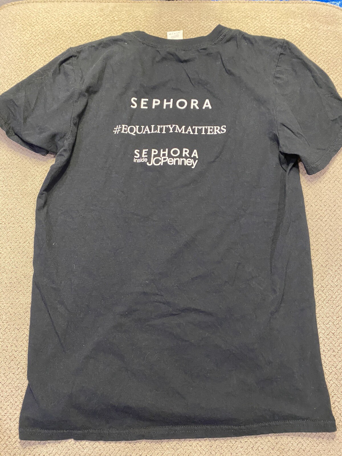 Men's Sephora Gay Pride Equality Black Shirt Small gallery