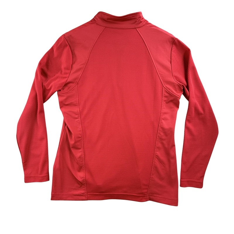 Oobe Pullover Jacket Mens Medium Red Hydrovent 1/4 Zip Mock Neck Athletic Top gallery