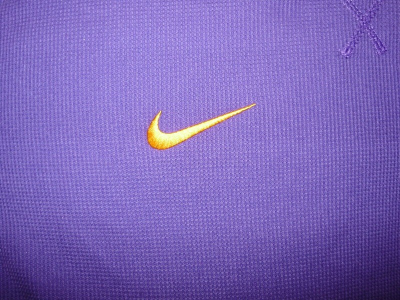 NIKE FJ9547-546 Purple Gold Crew Pullover Fleece L/S Thick Top Men's XL gallery