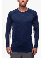 Hang Ten Men’s Long Sleeve Shirt Size XL UPF 50+ Lightweight Crew Neck Blue
