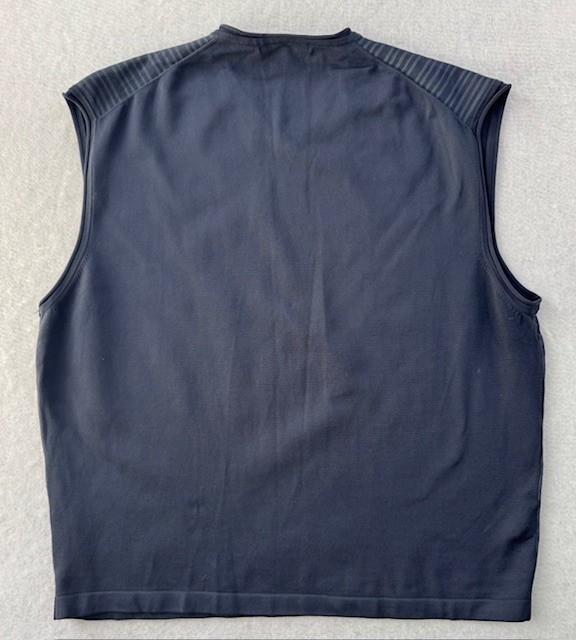 Tiger Woods Collection Mens Golf Vest Size XXL 2XL Navy Blue gallery