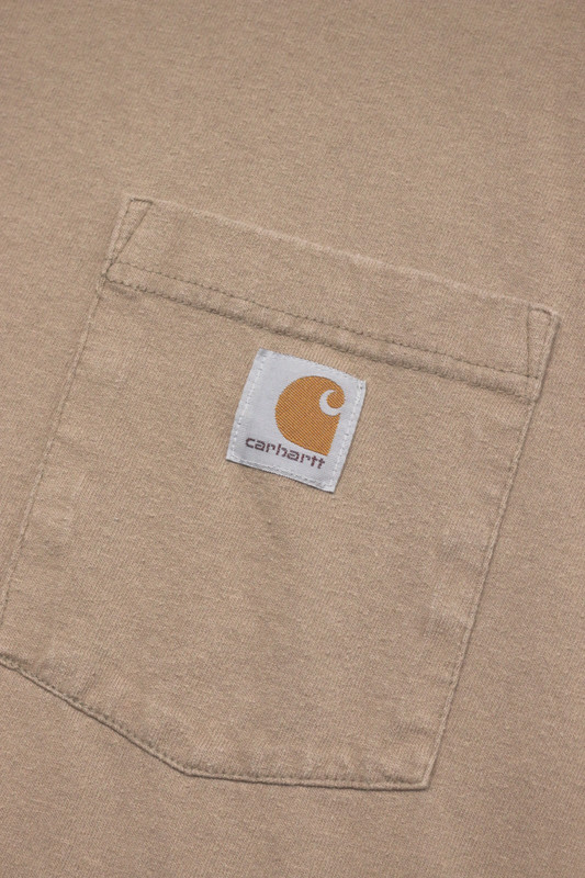 Carhartt Loose Fit Pocket Tee Men's 2XL Brown Heavy Cotton Blend T Shirt K87 M gallery