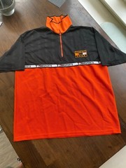 Vintage Tommy Gear TH Sports Half Zip Shirt Size Large N3