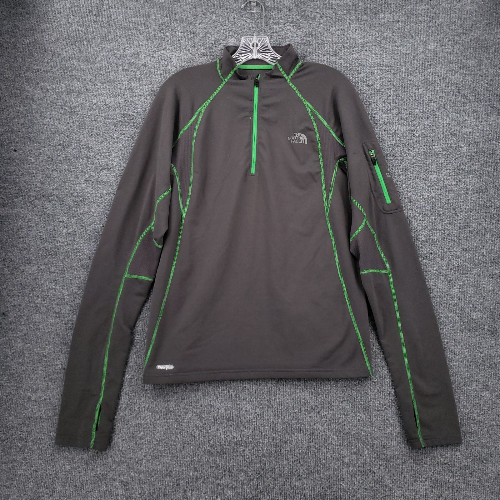 The North Face Jacket Mens S Small Gray Flight Series 1/4 Zip Pullover Athletic gallery