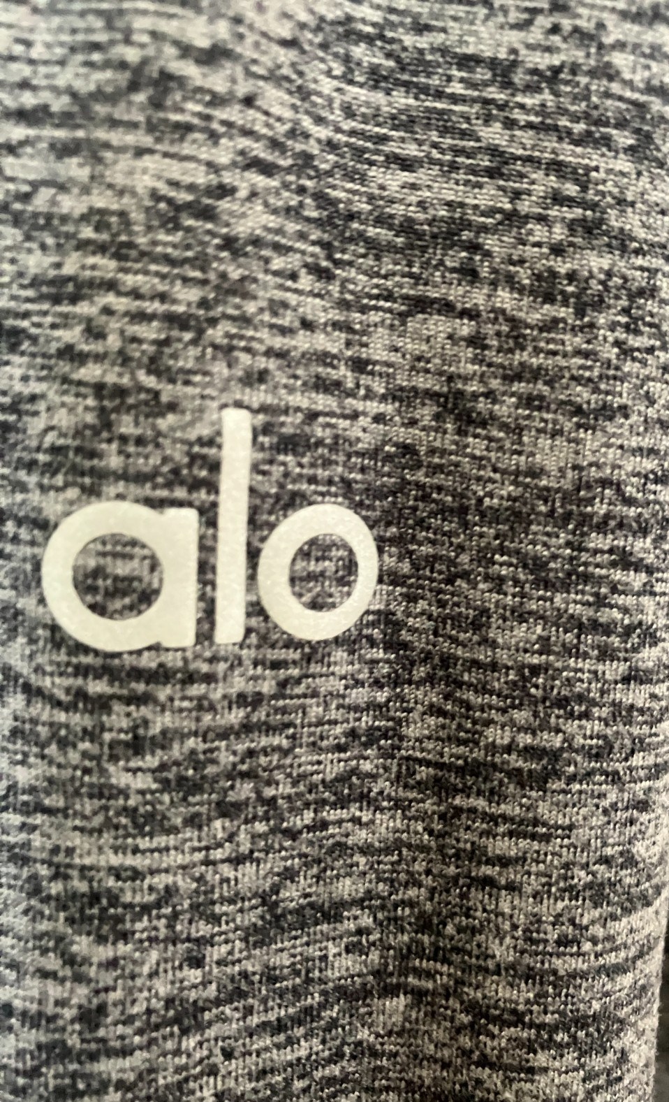 Alo Conquer Reform Hoodie Men's Size Large Performance Long Sleeve Gray gallery