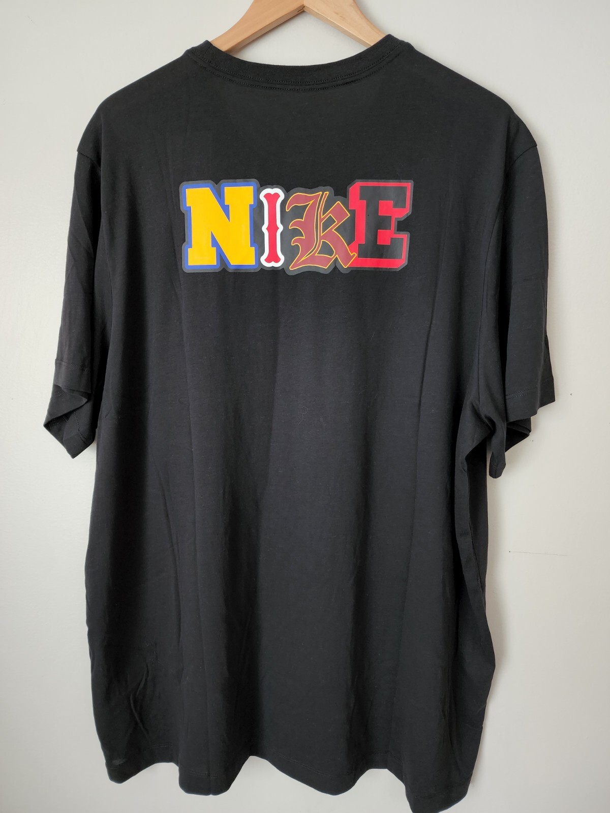 Nike Men's Black Multi MM Size 2XL Basketball Short-Sleeve T-Shirt (DO2262-010) gallery