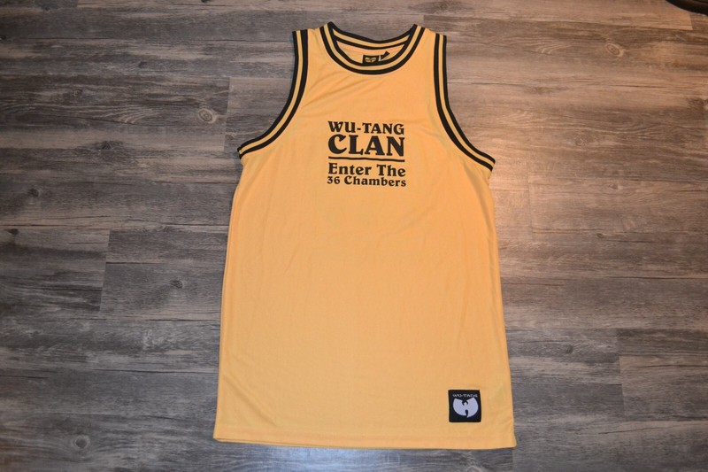 WU-TANG CLAN ENTER THE 36 CHAMBERS BASKETBALL JERSEY SIZE MENS XS XSMALL gallery