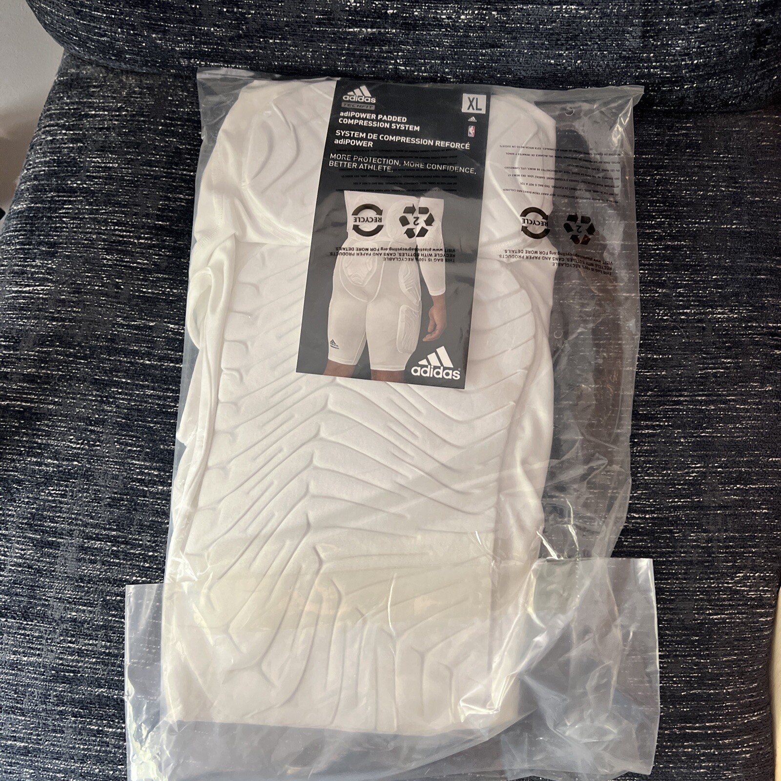NIP adidas TECHFIT Compression Top White XL gallery