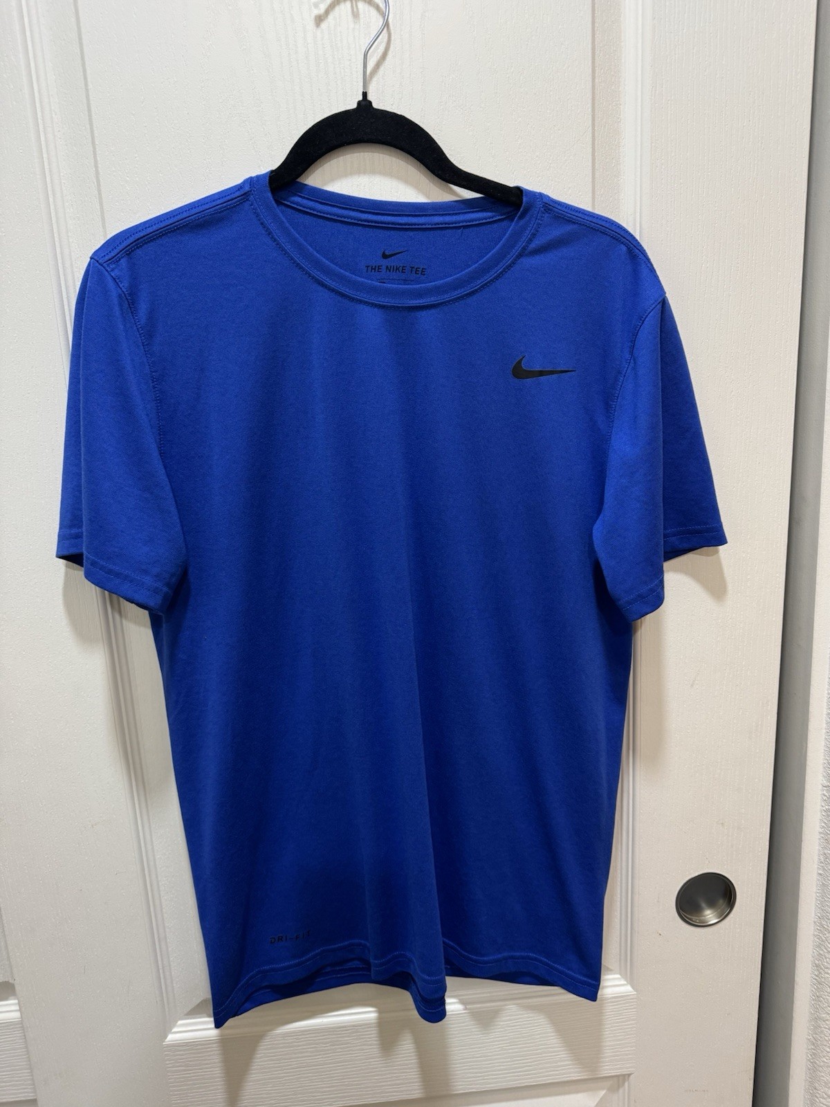 Nike Dri-FIT Blue Athletic Performance Training Running T-Shirt Men’s Medium gallery