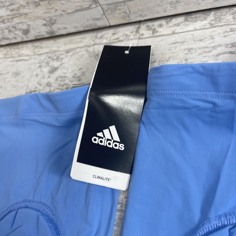 2x-NWT Adidas Techfit Padded Compression Arm Elbow Sleeve Powder Light Blue 2XLT gallery