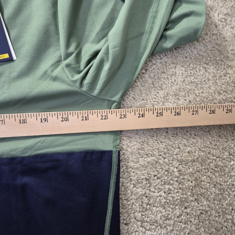 Polo Ralph Lauren Performance Pullover Top Mens Large Green Stretch Outdoor Golf gallery