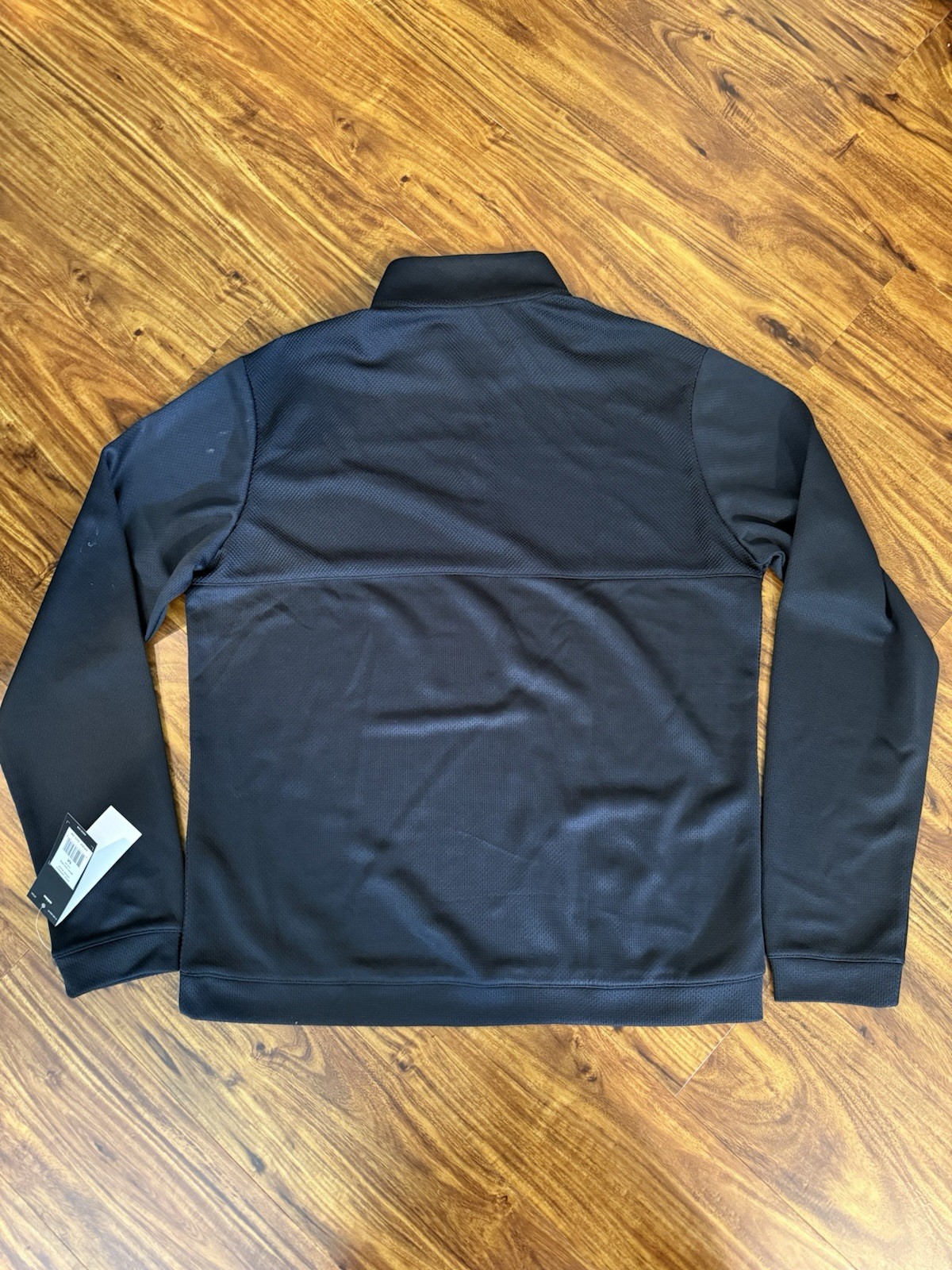 Adidas Ultimate365 Textured Quarter-Zip Pullover A2001 Black Size M gallery