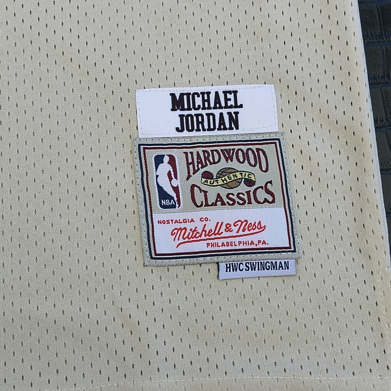 Rare Original Mitchell & Ness Authentic NBA Finals Michael Jordan Bulls Jersey gallery