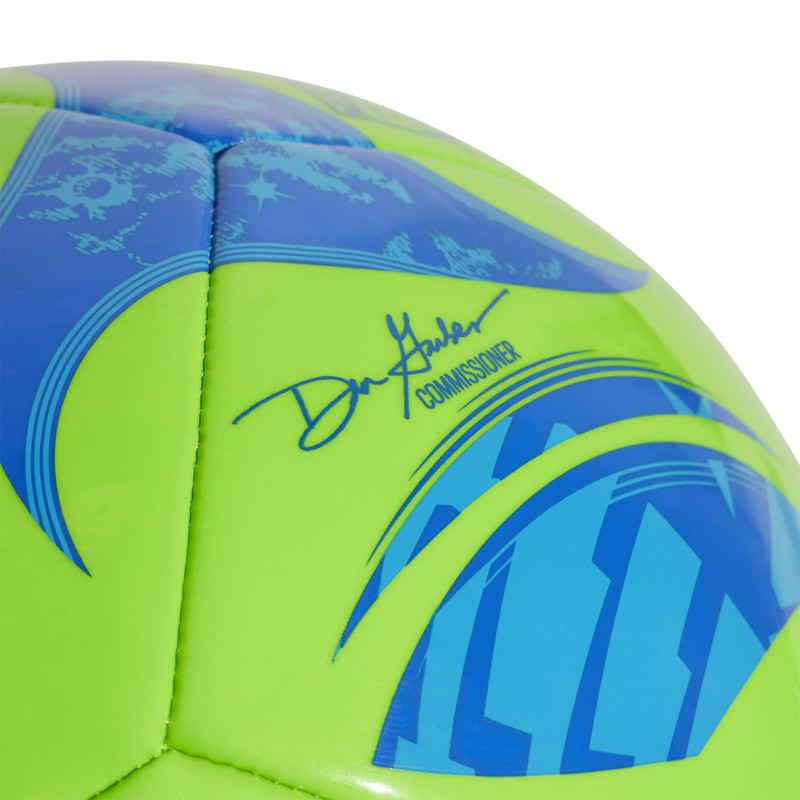 Adidas MLS Club Soccer Ball, Green/Glory 4, Blue/Solar Blue gallery