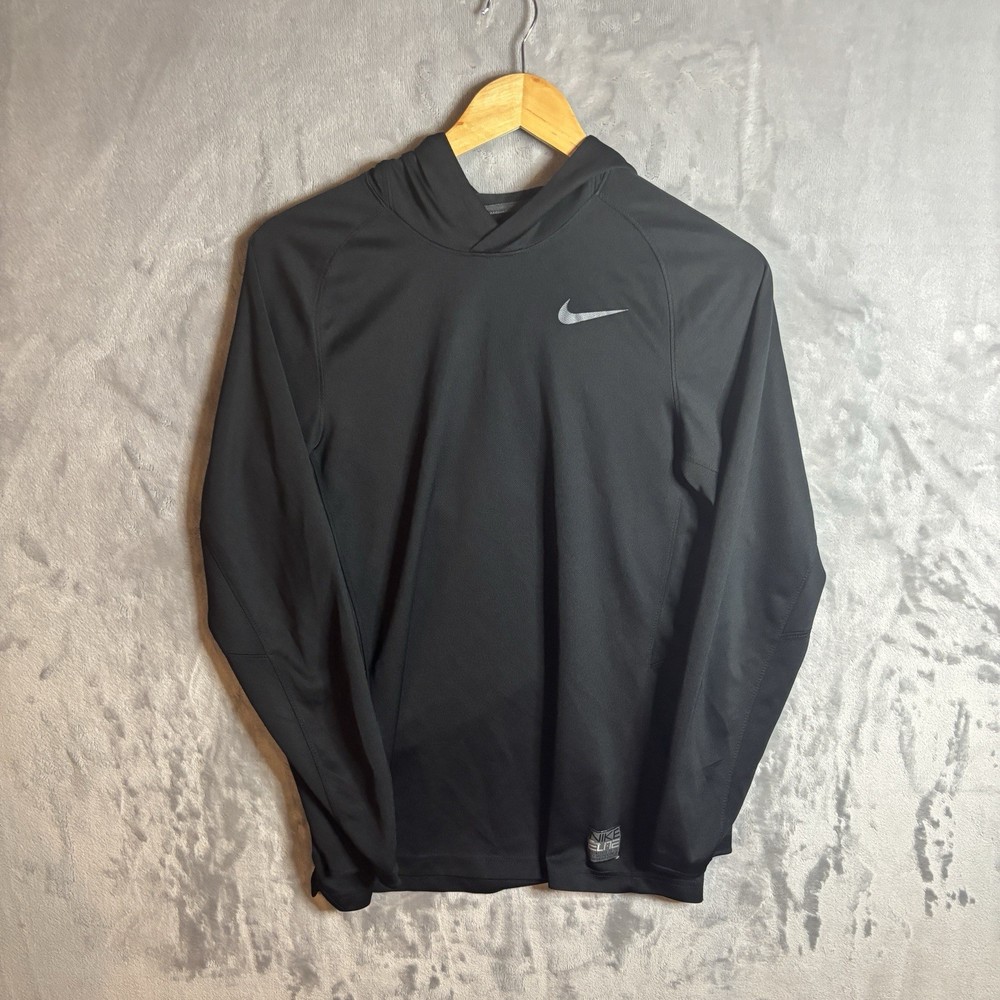 Nike Elite Dri-FIT Men’s S Black Pullover Hoodie Long Sleeve Moisture Wicking