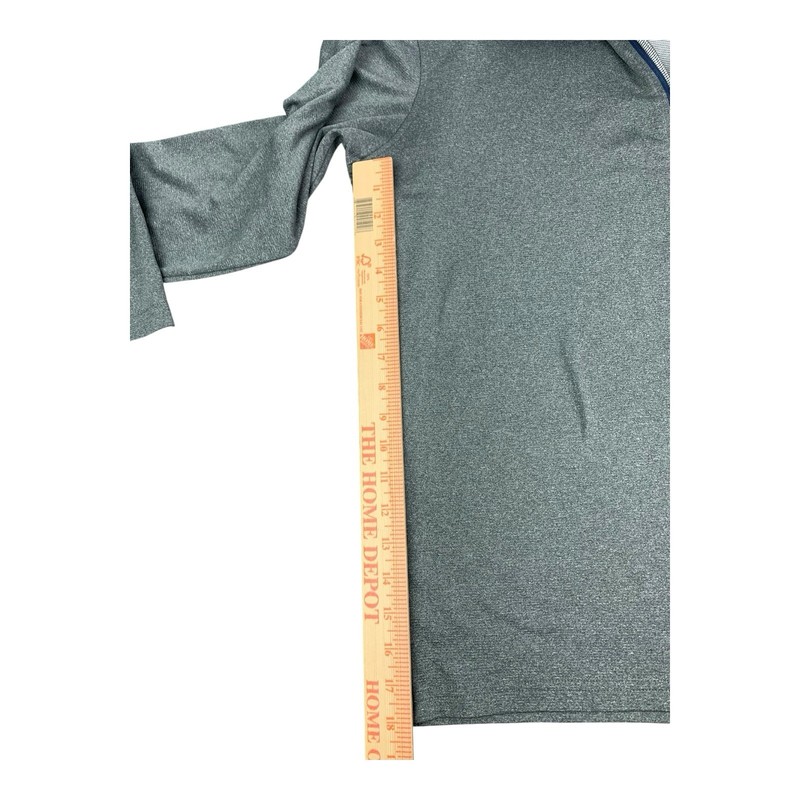 Maelreg 1/4 Zip Performance Pullover Top Gray Moisture Wicking Mens Size Large gallery