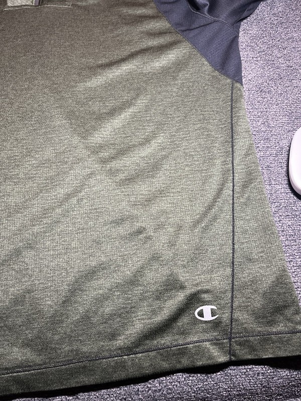 Champion Elite 1/4 Zip Pullover Green And Black Men’s Size M gallery