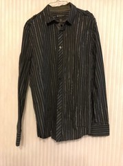 I•N•C International Concepts Long Sleeve striped shirt Men’s size L Ships N 24h