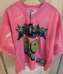 NWT Men’s Jordan Craig Street League Football Jersey (Pink) Size Large