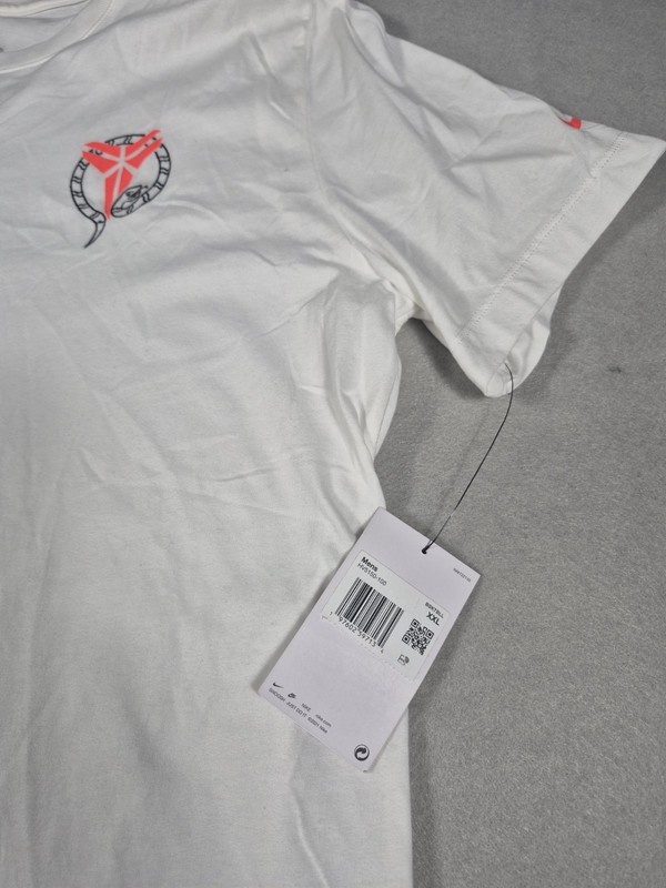 Nike Dri-FI Kobe Bryant Black Mamba White T-shirt Mens White 2XL gallery