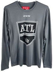 Vintage CCM Atlanta Knights Hockey Team Tactical Dry Activewear Shirt Men S