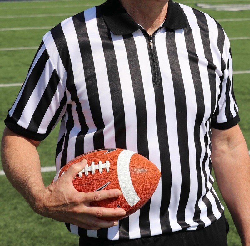 Murray Sporting Goods Men’s Referee Shirt Collared Short Sleeved LARGE gallery