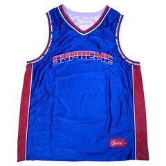 Supreme Reversible Basketball Jersey Men Size XL Blue Dazzle