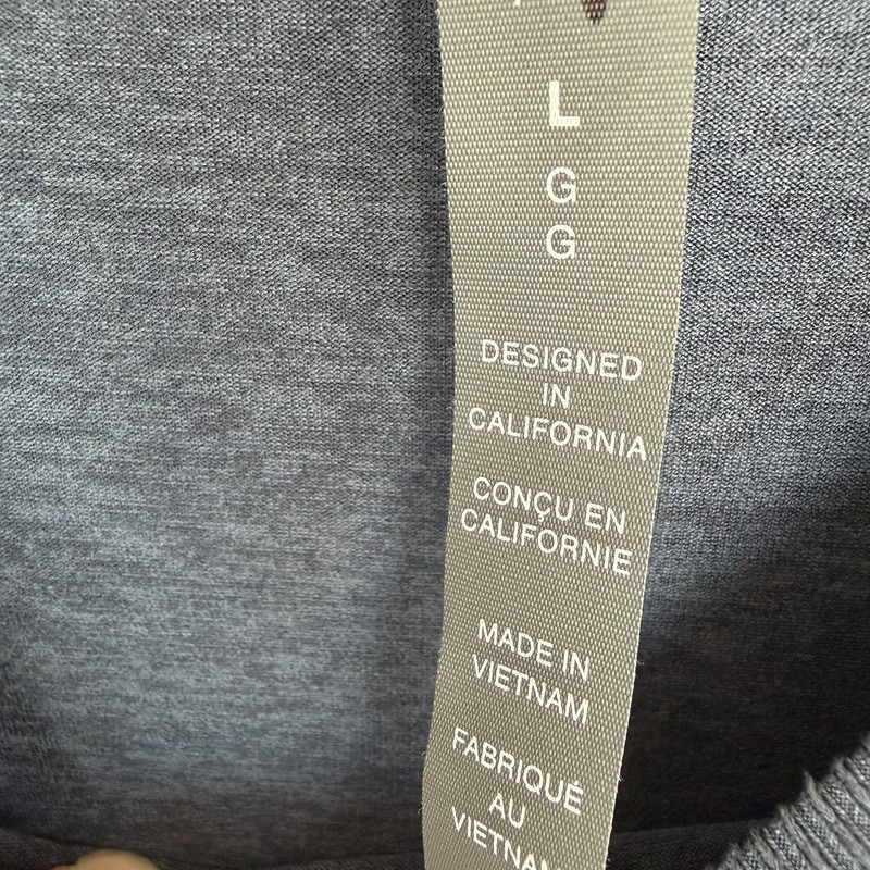 New: Vuori Ponto Performance Crew Blue Azure Heather Long Sleeve gallery