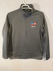 Eddie Bauer Smooth Fleece Base Layer 1/2 Zip Top Men’s XL Gray NWT