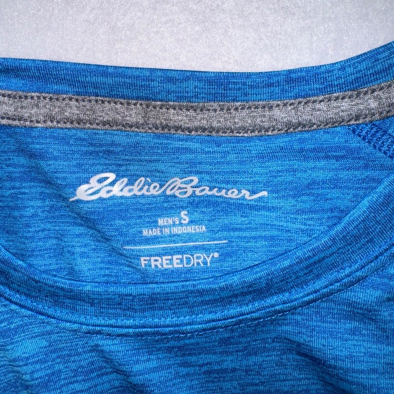 New - Eddie Bauer - Resolution - Athletic Shirt - Men's - Sapphire Blue - Small gallery