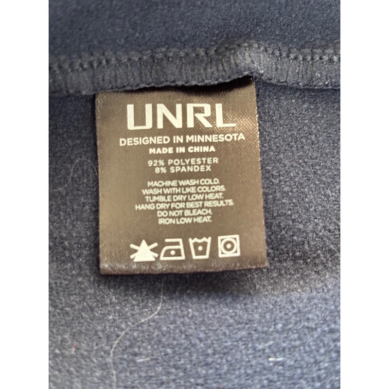 UNRL Pepsi Logo 1/4 Zip Pullover Sweatshirt Mens Navy Blue Athletic gallery