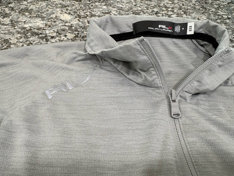 RLX Ralph Lauren Performance Tech Full Zip Pullover Grey ( M ) 3 Pockets gallery