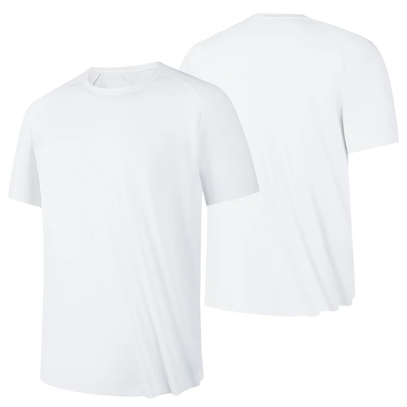 Men's Quick Dry Sports T-Shirt Breathable Gym Running Fitness Short Sleeve gallery