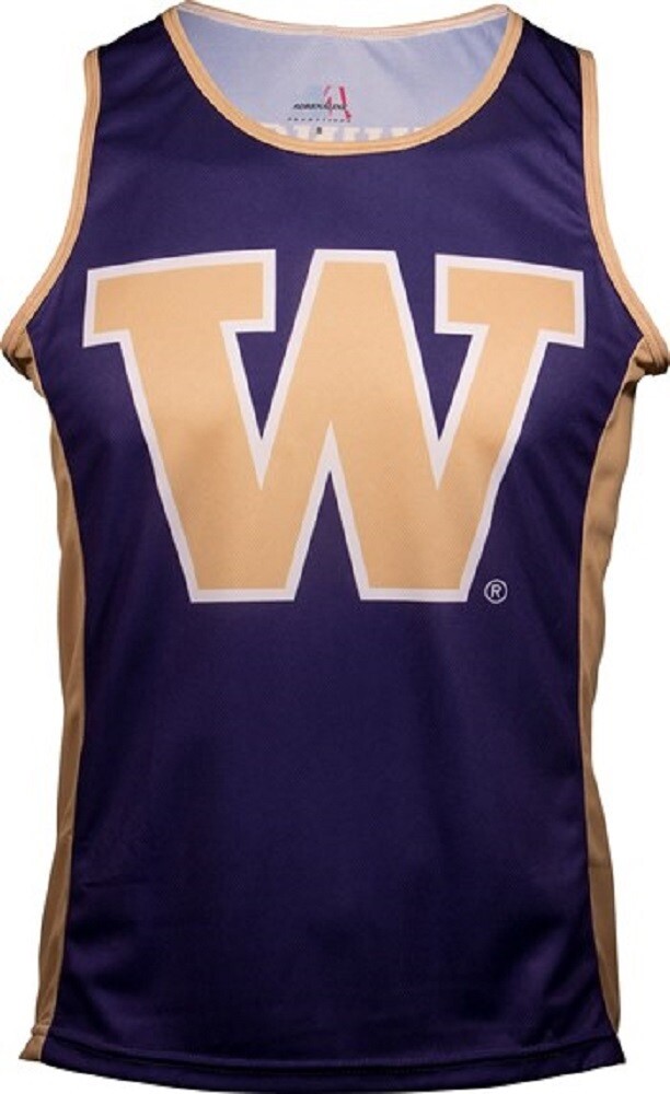 Washington Huskies Men's RUN/TRI Singlet (XS, S, M, L, 3XL)