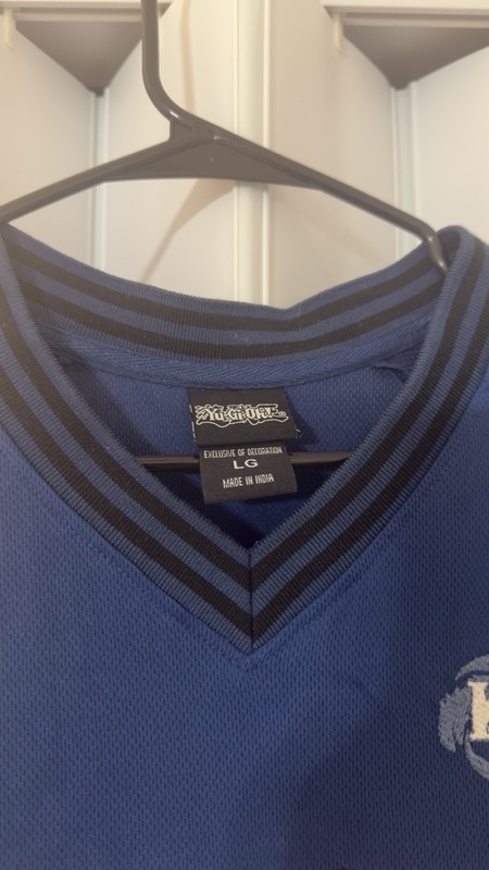 Yu-Gi-Oh Seto Kaiba Baseball Batting Jersey Large Blue eyes White dragon gallery
