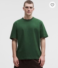 Lululemon Men’s Heavyweight Cotton Jersey T-Shirt Medium in Ivy Grove