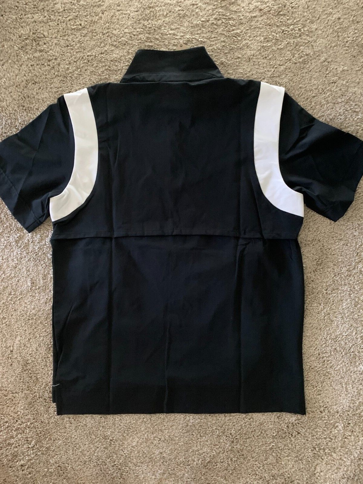 Nike Coaches Performance Short Sleeve Sideline Black Jacket Men M / L DJ5113-010 gallery