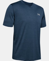 Under Armour NEW MENS 2XL UA Velocity V-Neck Moisture Wick Shirt 1327969-408