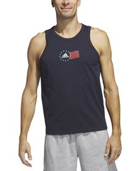 adidas Men’s American Flag Tank Legend Ink-Large